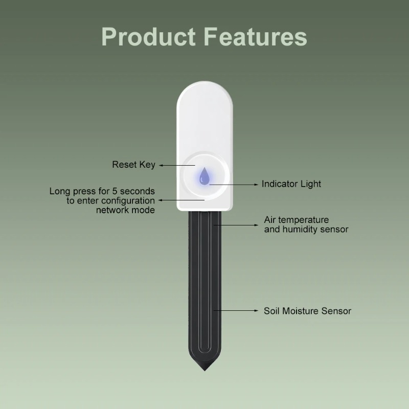 Zigbee Smart Soil Moisture Sen - Smart Garden Zigbee 评论和价格