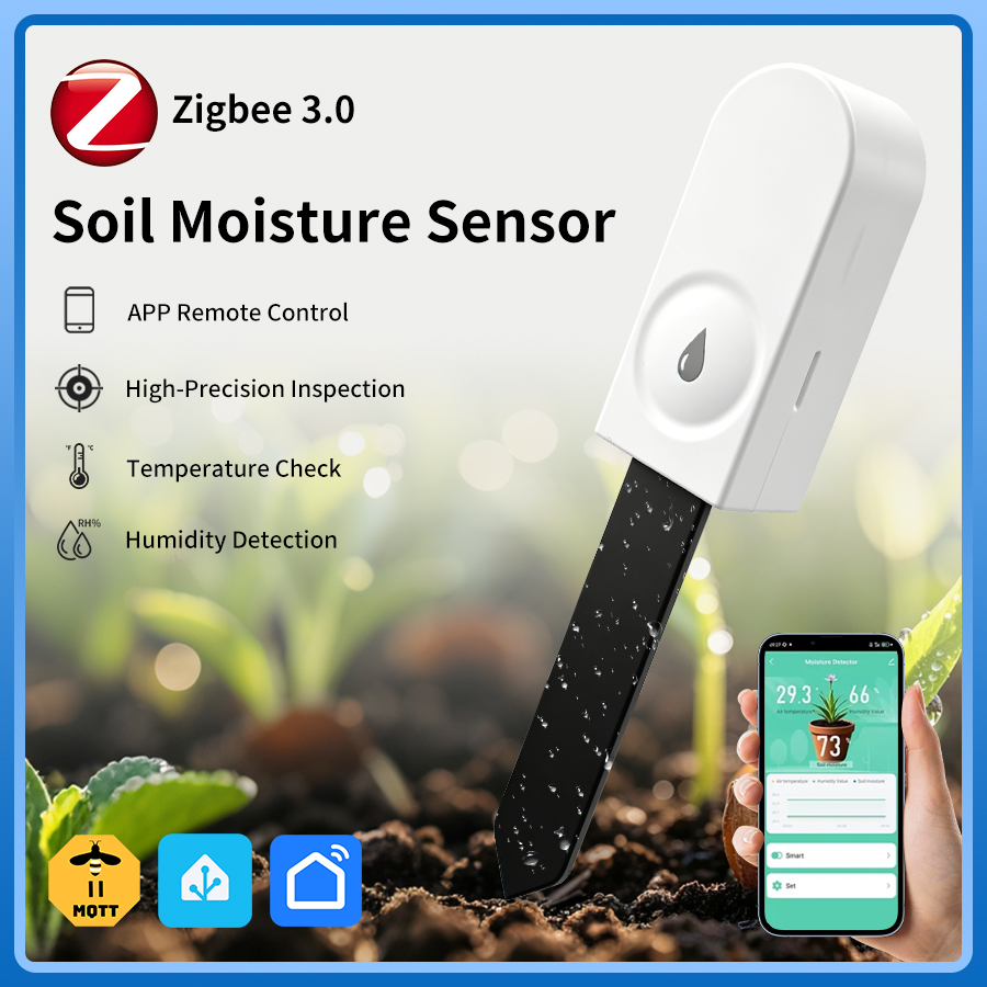 Zigbee 3.0 Smart Soil Moisture - Smart Garden Zigbee 评论和价格