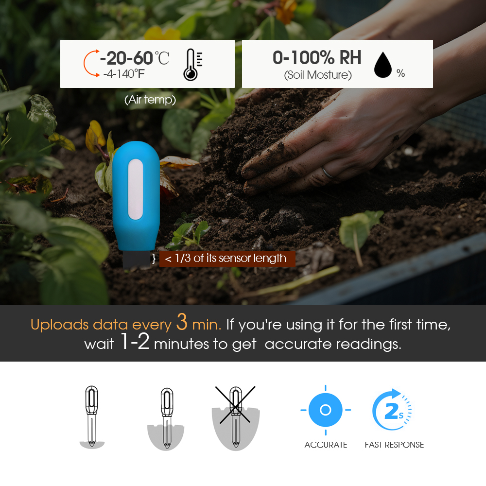 Smart Zigbee Soil Sensor for H - Smart Garden Zigbee 评论和价格