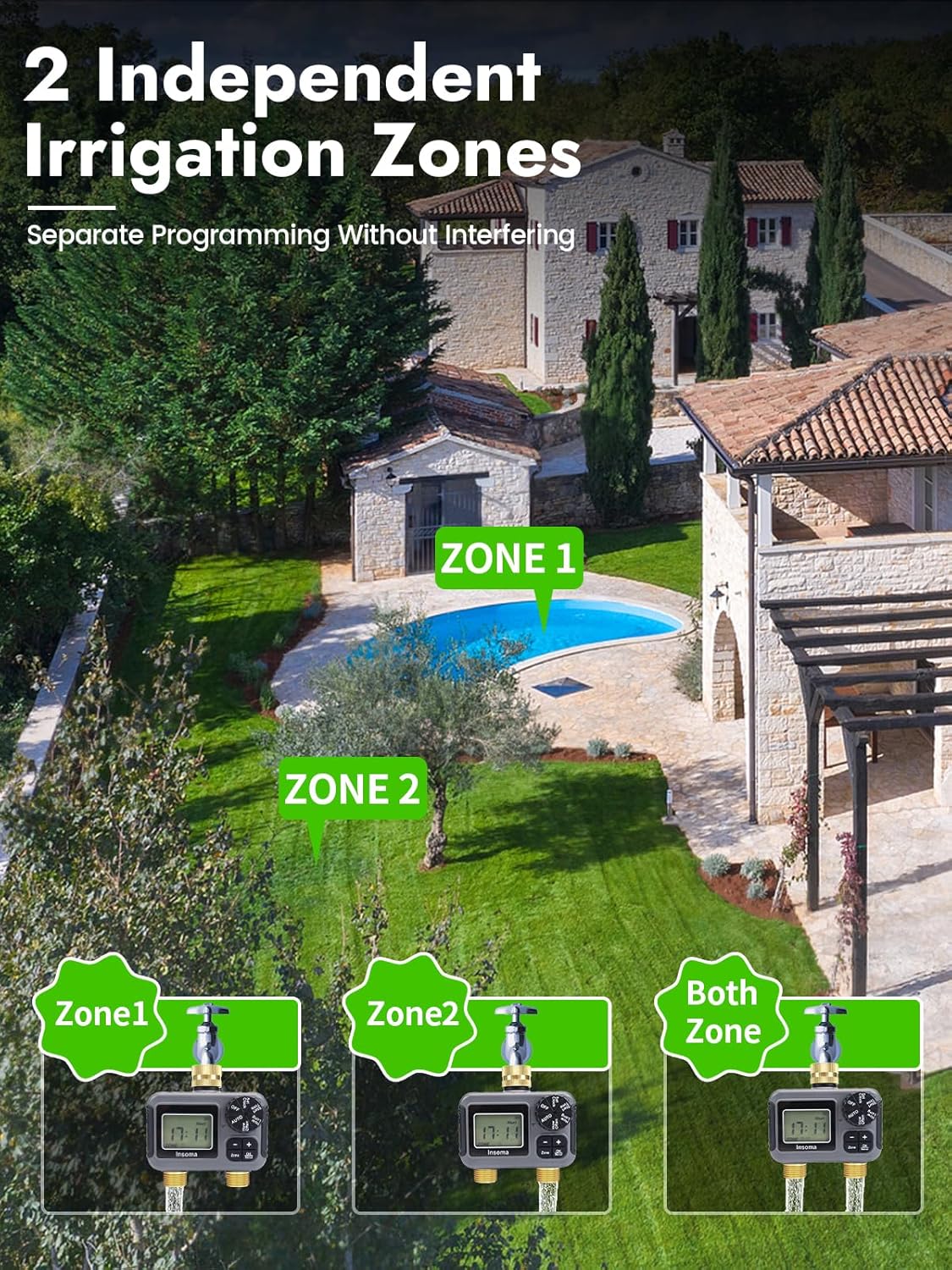 Insoma Smart Irrigation Wateri - Smart Garden Sphagnum Moss 评论和价格