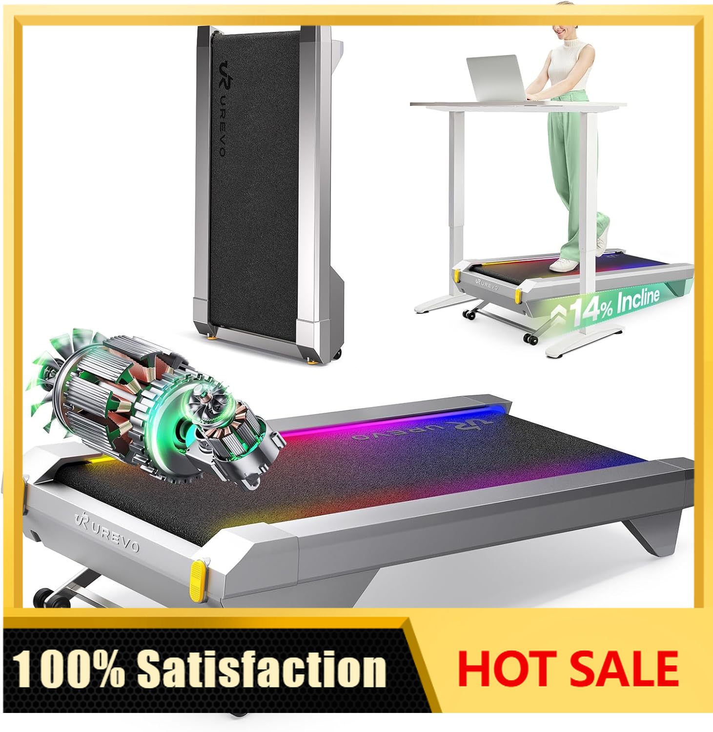 CyberPad Smart Walking Pad wit - Smart Garden Offices 评论和价格