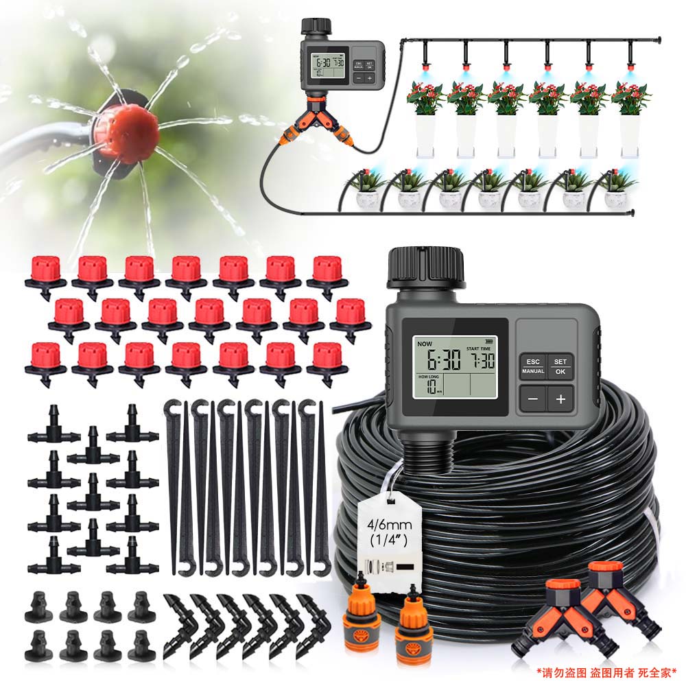 30-5m Garden LCD Button Timer  - Smart Garden Watering Can 评论和价格