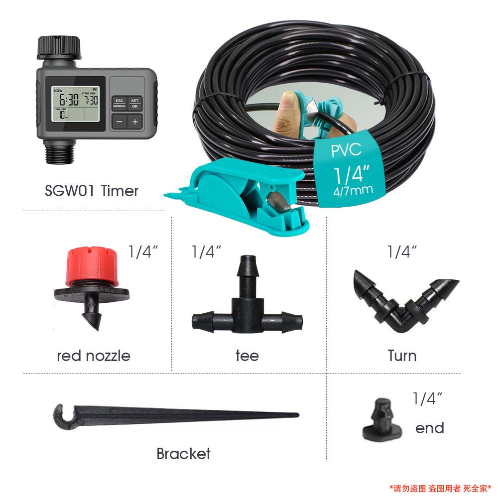 30-5m Garden LCD Button Timer  - Smart Garden Watering Can 评论和价格