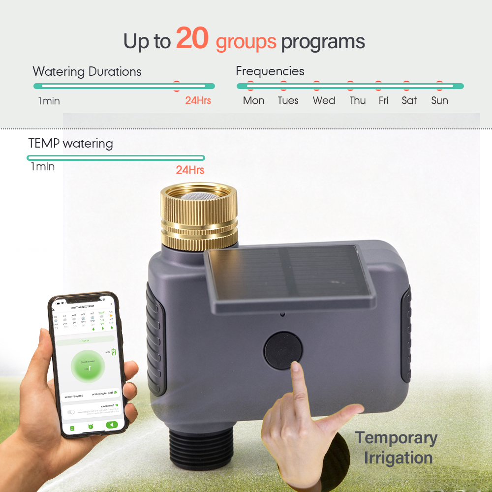 BSP/NPT Tuya Smart Solar Wifi  - Smart Garden Sphagnum Moss 评论和价格