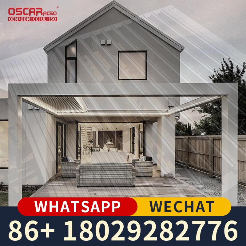 4x3M 3x4M Modern Aluminum Perg - Smart Garden Design 评论和价格