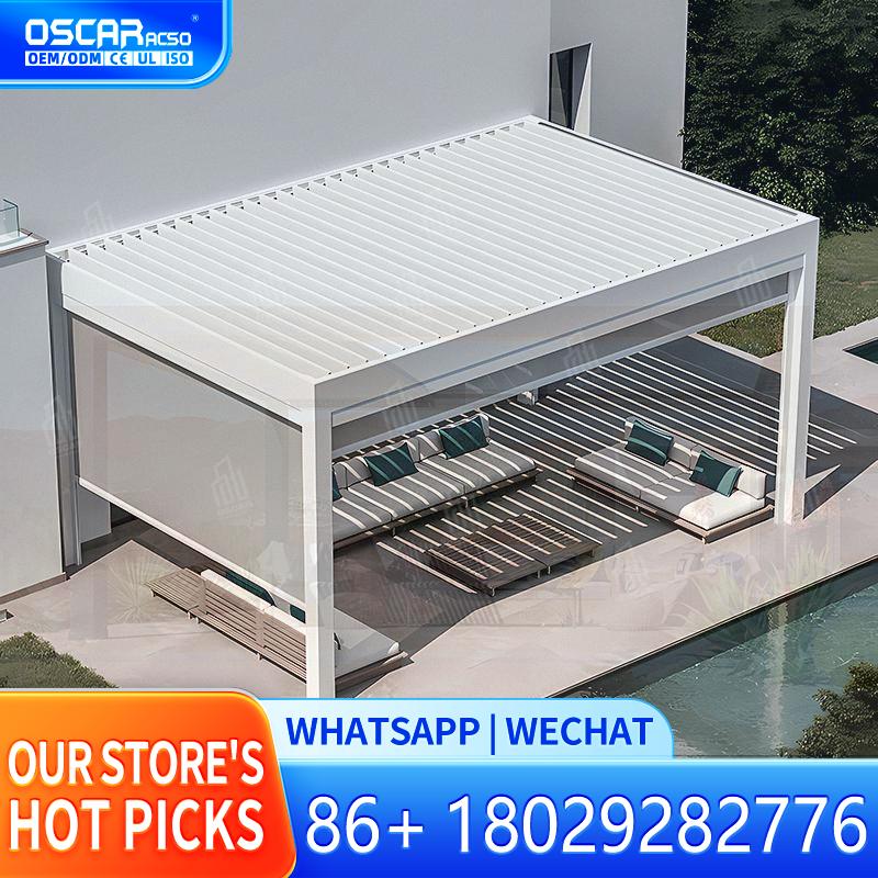 4x3M 3x4M Modern Aluminum Perg - Smart Garden Design 评论和价格