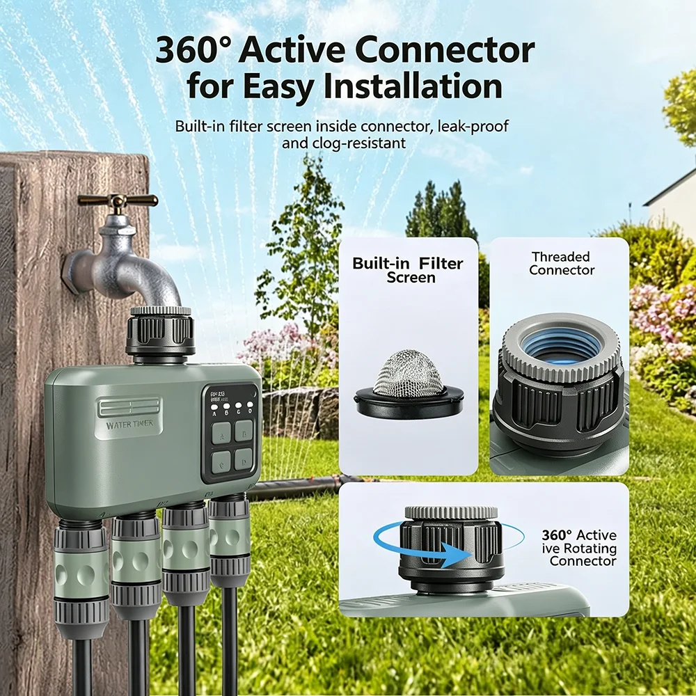 WiFi RF433 Smart Garden Sprink - Smart Garden Watering Can 评论和价格
