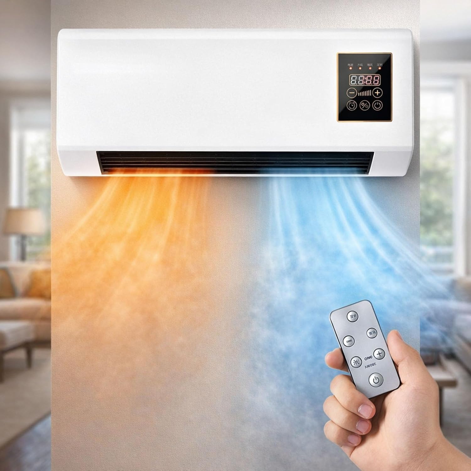 Portable Wall-Mounted Air Cond - Smart Garden Offices 评论和价格