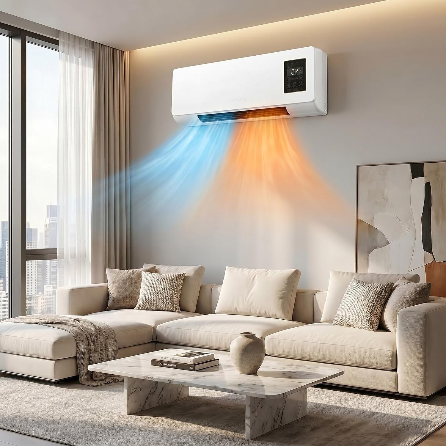 1800W Wall Mounted Air Conditi - Smart Garden Offices 评论和价格