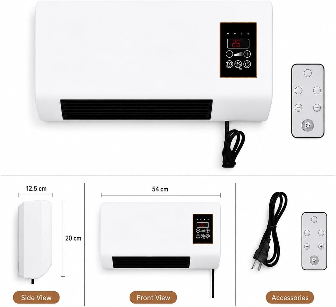 1800W Wall Mounted Air Conditi - Smart Garden Offices 评论和价格