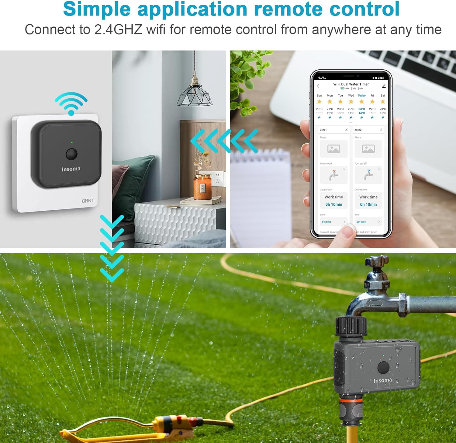 Insoma Wifi Automatic Sprinkle - Smart Garden Sphagnum Moss 评论和价格