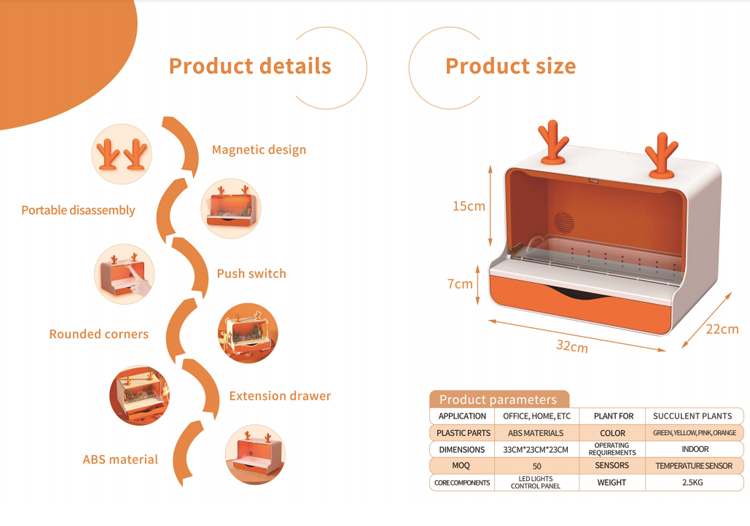 SENSH Indoor 15W Herb Hydropon - Smart Garden Offices 评论和价格