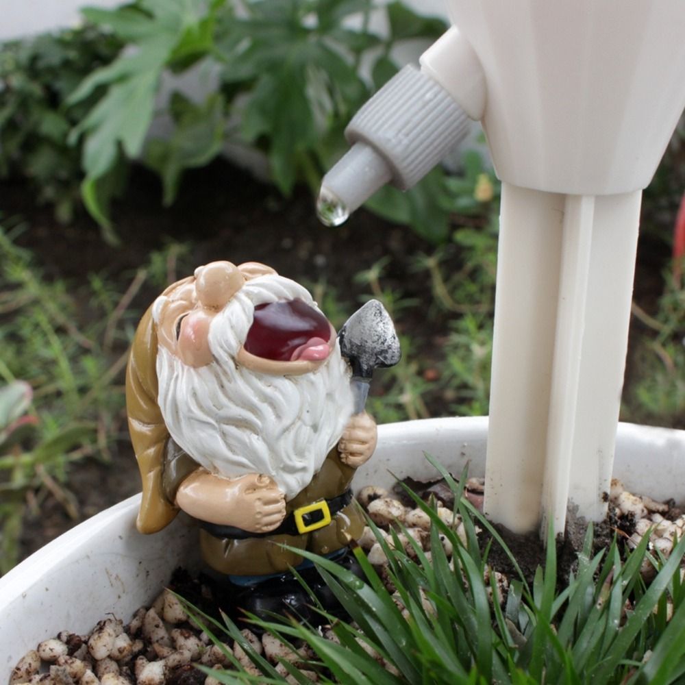 Resin Gnome Self Watering Spik - Smart Garden Watering Can 评论和价格